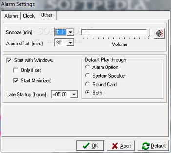 Win Alarm Clock screenshot 4