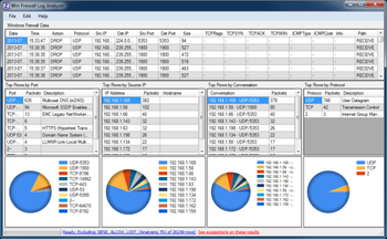 Win Firewall Log Analyser screenshot 4