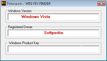 WIN Key Finder screenshot