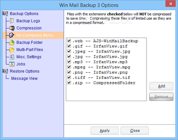 Win Mail Backup screenshot 13