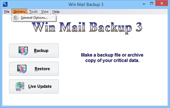 Win Mail Backup screenshot 3