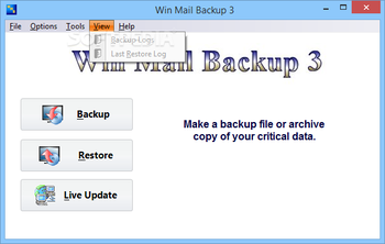 Win Mail Backup screenshot 5