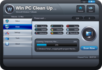 Win PC Cleanup screenshot