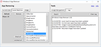 Win X App Remover screenshot 2