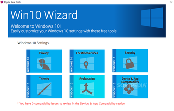 Win10 Wizard screenshot