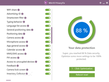 Win10PrivacyFix screenshot 3