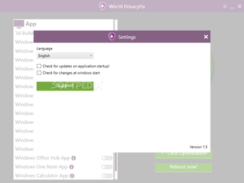 Win10PrivacyFix screenshot 5