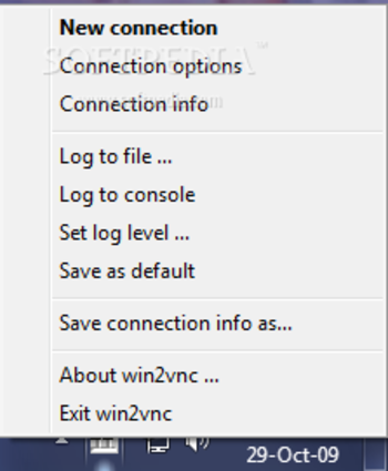 Win2VNC screenshot