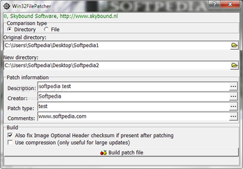 Win32FilePatcher screenshot