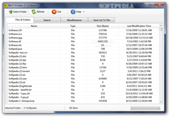 Win7 X Folder screenshot