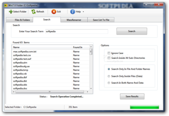 Win7 X Folder screenshot 2