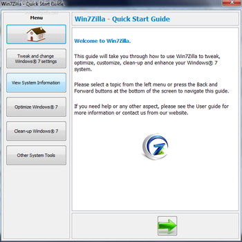 Win7Zilla screenshot