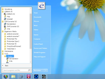 Win8Starter screenshot 2