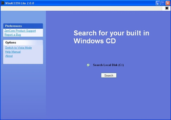 WinACCESS Lite screenshot