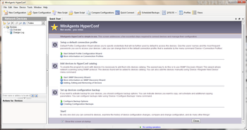 WinAgents HyperConf screenshot