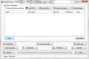 WinAIO Maker Professional screenshot