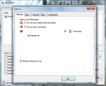 WinAlarm screenshot 2