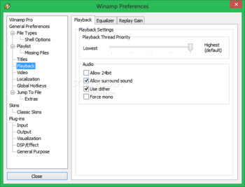 Winamp 5 Lite screenshot 11