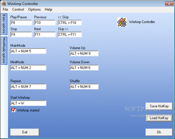 WinAmp Controller screenshot 2