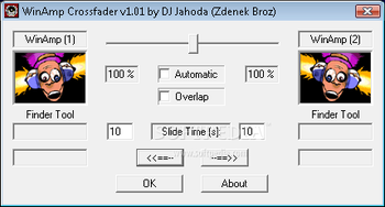 Winamp Crossfader screenshot