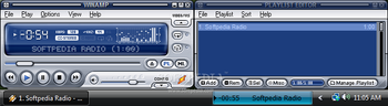 Winamp Deskband screenshot