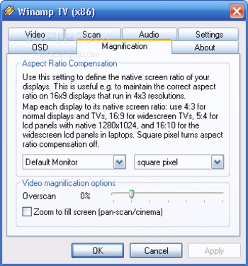 Winamp TV Plugin Lite screenshot 3