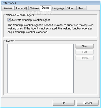 Winamp Wecker screenshot 5