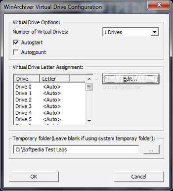 WinArchiver Virtual Drive screenshot 2