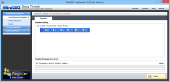 WinASO EasyTweak screenshot