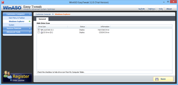 WinASO EasyTweak screenshot 2