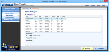 WinASO EasyTweak screenshot 5