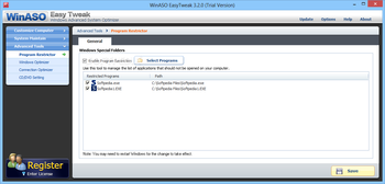 WinASO EasyTweak screenshot 6