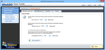 WinASO EasyTweak screenshot 7