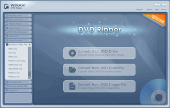 WinAVI DVD Ripper screenshot