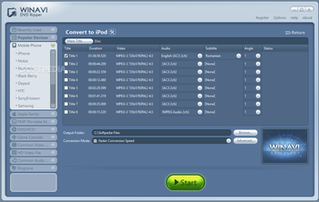 WinAVI DVD Ripper screenshot 3