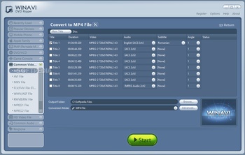 WinAVI DVD Ripper screenshot 7