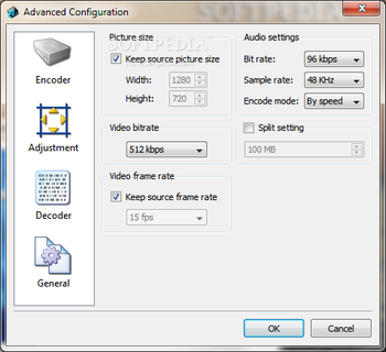 WinAVI FLV Converter screenshot 4