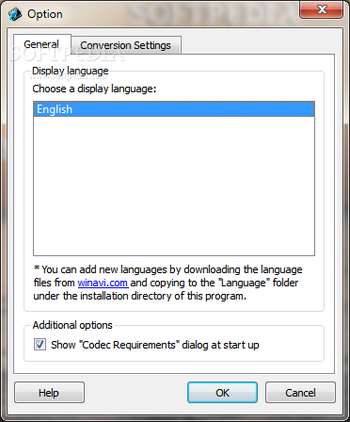WinAVI FLV Converter screenshot 9