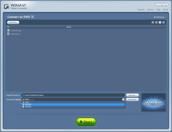 WinAVI Video Converter screenshot 2