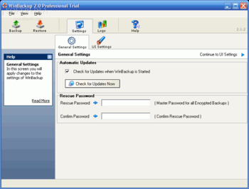 WinBackup Professional screenshot 3