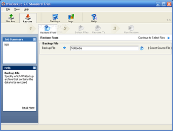 WinBackup Standard screenshot 2