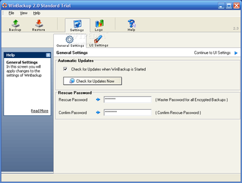 WinBackup Standard screenshot 3