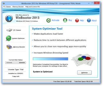 WinBooster screenshot 3