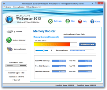 WinBooster screenshot 4