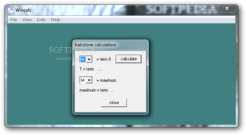 Wincalc screenshot 5