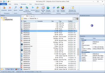WinCatalog screenshot 4