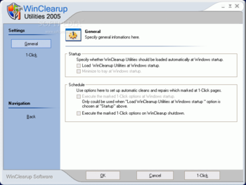WinClearup Utilities screenshot 3