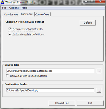 WinConvX screenshot 2