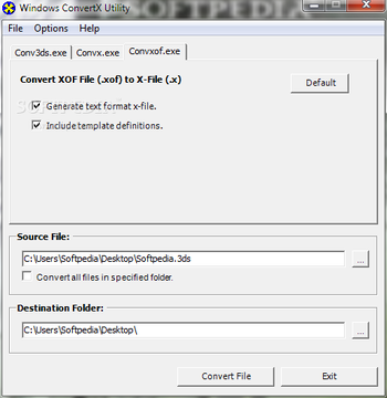 WinConvX screenshot 3
