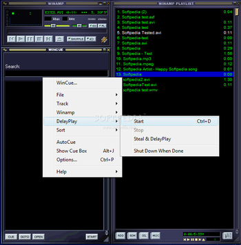 WinCue screenshot